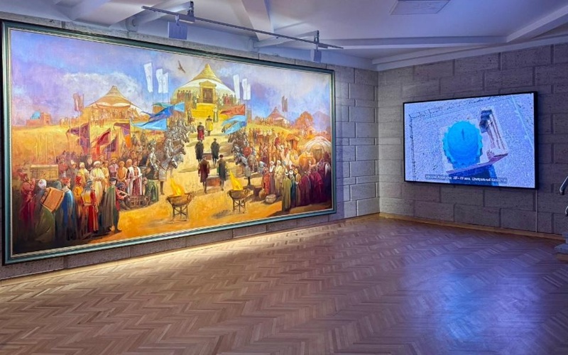 哈国家中央博物馆开设&ldquo;金帐汗国&rdquo;专题展厅