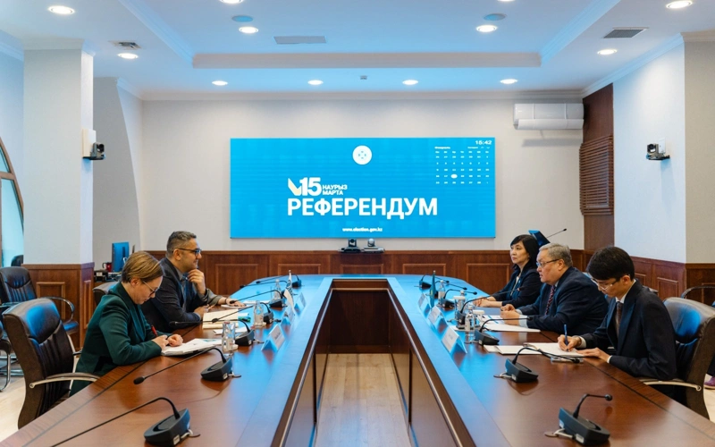 Central Referendum Commission meets with OSCE/ODIHR Mission