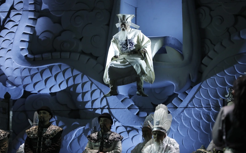 Pýchchınıdiń sońǵy jumbaǵy: Elorda teatry Týrandotty jańa qyrynan kórsetti