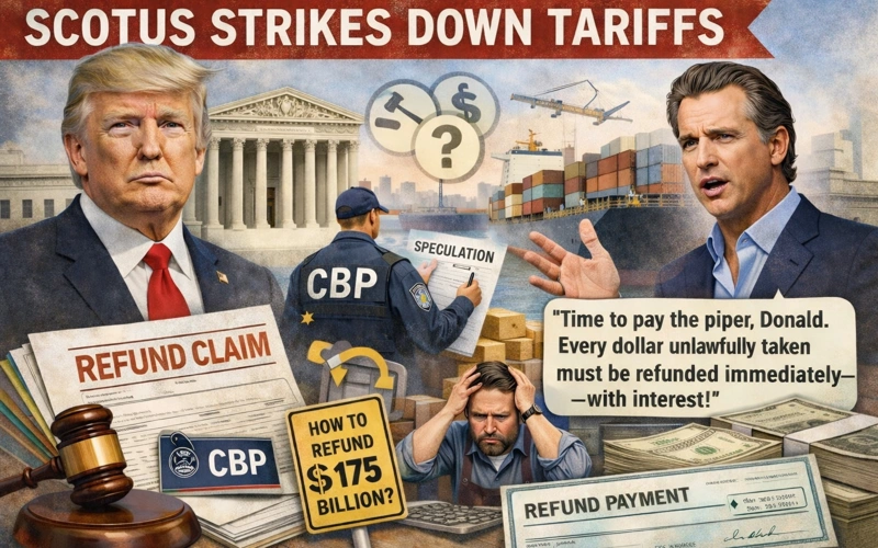 U.S. Supreme Court ruling raises questions over Trump tariff refunds