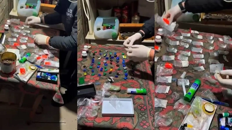 Aqtóbede iri kólemdegi sıntetıkalyq esirtki tárkilendi