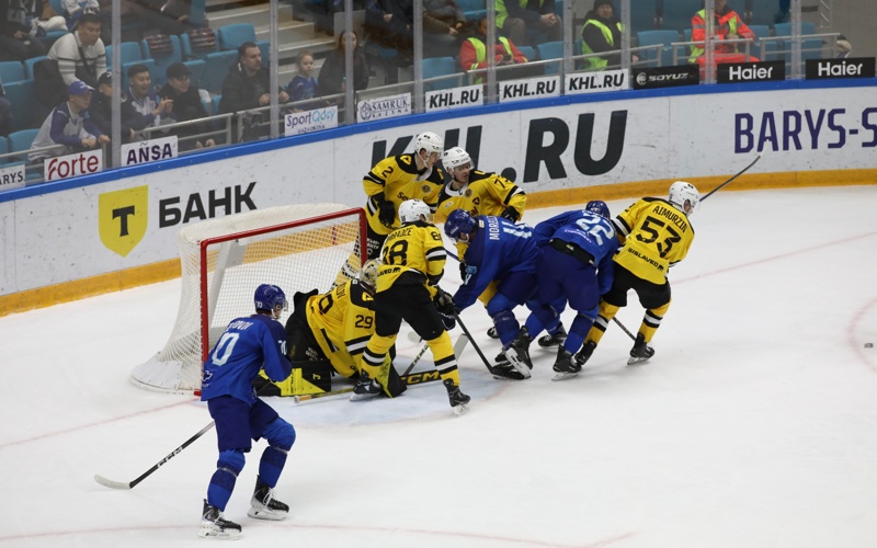 QHL: «Barys» elordada «Severstal» komandasyna ese jiberdi QHL: «Barys» elordada «Severstal» komandasyna ese jiberdi