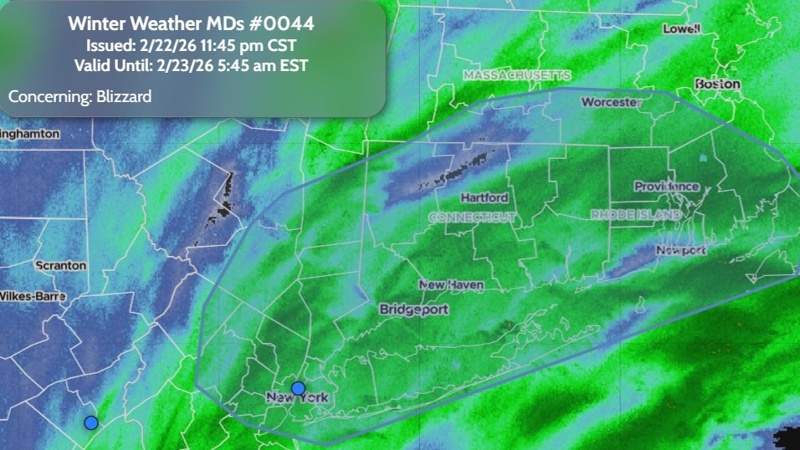 Blizzard puts 59 million under alert in Northeast US