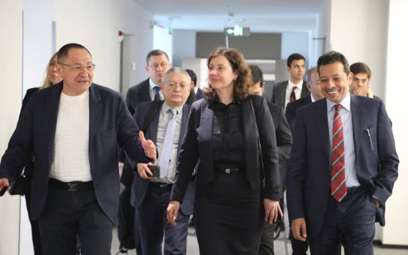 FIDE delegation visits Uzbekistan