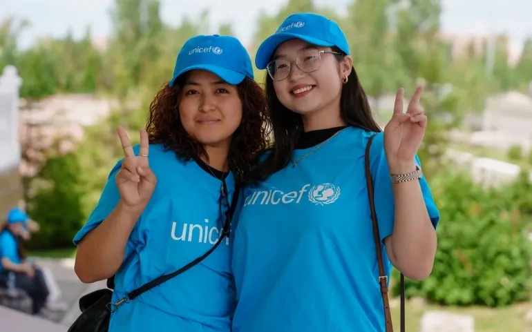UNICEF launches new digital platform for volunteers in Kazakhstan
