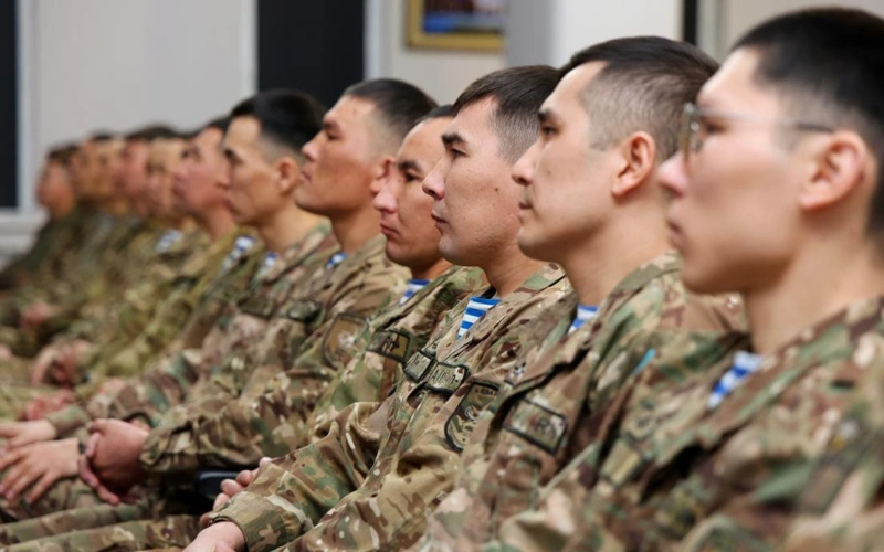 Defense Minister checks Kazakh peacekeepers’ readiness for Golan Heights Mission