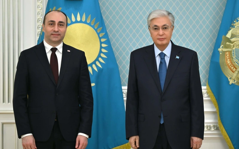 President Tokayev receives Minister of Internal Affairs of Georgia