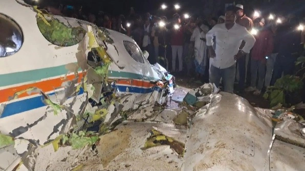 Delhi-bound air ambulance crashes in Jharkhand, India, killing all 7 people aboard