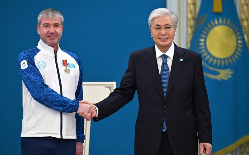 Касым-Жомарт Токаев наградил Михаила Шайдорова орденом &laquo;Барыс&raquo; II степени
