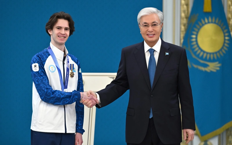 Olympic champion Mikhail Shaidorov says he wants to inspire younger generation, promote Kazakhstan globally 