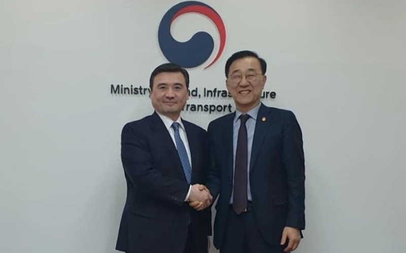 Kazakhstan, S. Korea discuss expanding cooperation in transport, logistics and infrastructure