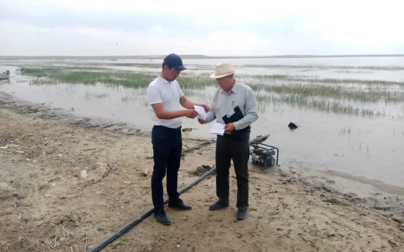 Сток Сырдарьи с 2019 года резко сократился Сток Сырдарьи с 2019 года резко сократился