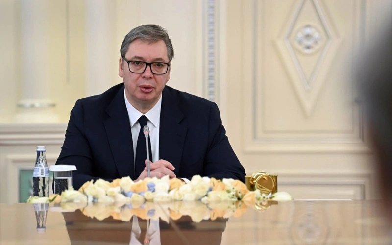 At today’s extended-attendance talks, President of Serbia Aleksandar Vučić thanked President of Kazakhstan Kassym-Jomart Tokayev for a warm welcome and confirmed Belgrade’s readiness for further strengthening of multifaceted cooperation with Astana, Qazinform News Agency learnt from the Akorda press service.