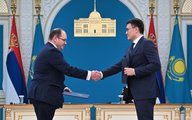 Kazakhstan, Serbia sign wide-ranging cooperation documents to deepen bilateral ties 