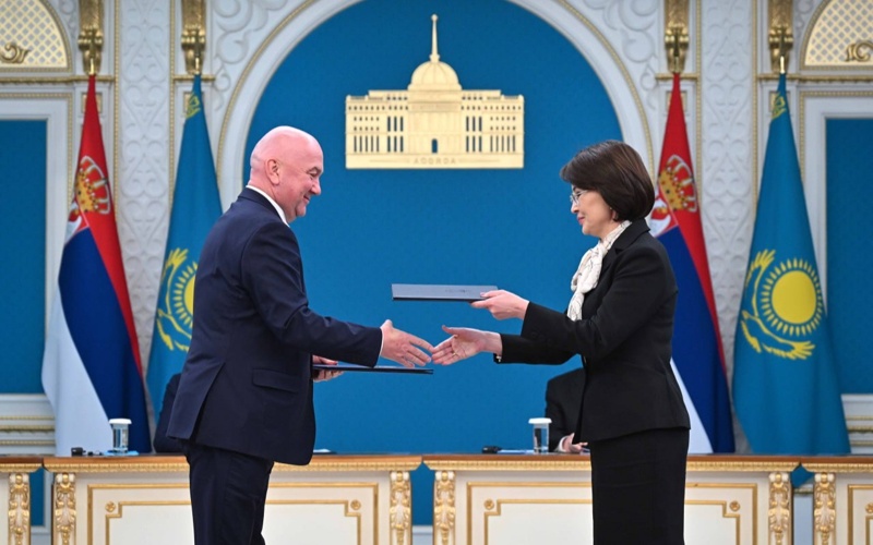 Kazakhstan, Serbia sign wide-ranging cooperation documents to deepen bilateral ties 