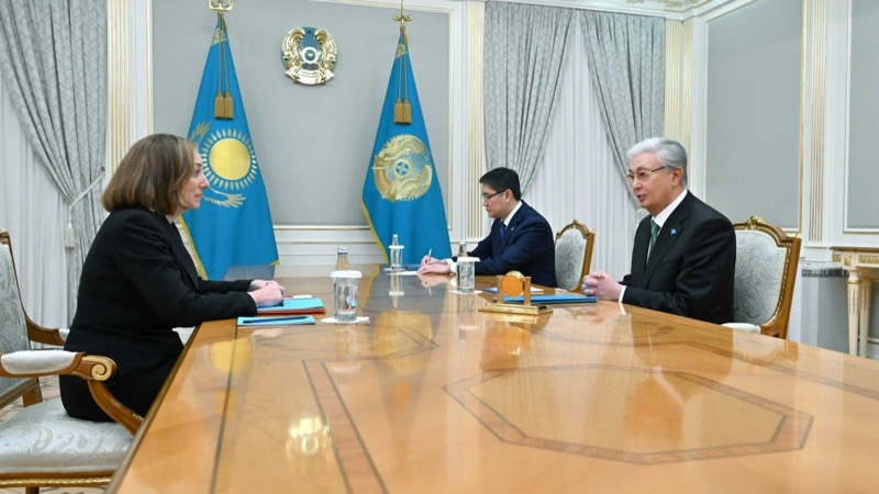 President Tokayev receives U.S. Ambassador to Kazakhstan