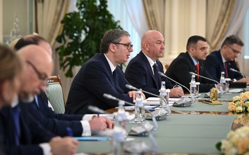 At today&rsquo;s extended-attendance talks, President of Serbia Aleksandar Vučić thanked President of Kazakhstan Kassym-Jomart Tokayev for a warm welcome and confirmed Belgrade&rsquo;s readiness for further strengthening of multifaceted cooperation with Astana, Qazinform News Agency learnt from the Akorda press service.