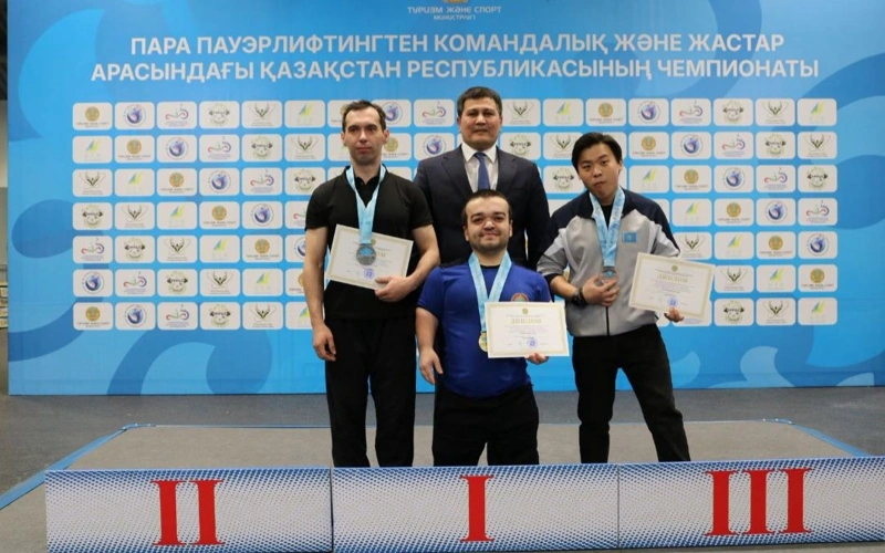 Елордалық спортшылар пара пауэрлифтингтен ел чемпионатында бірнеше медаль жеңіп алды