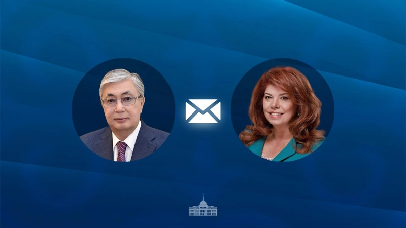 Kassym-Jomart Tokayev congratulates Bulgaria’s Iliana Iotova on Liberation Day