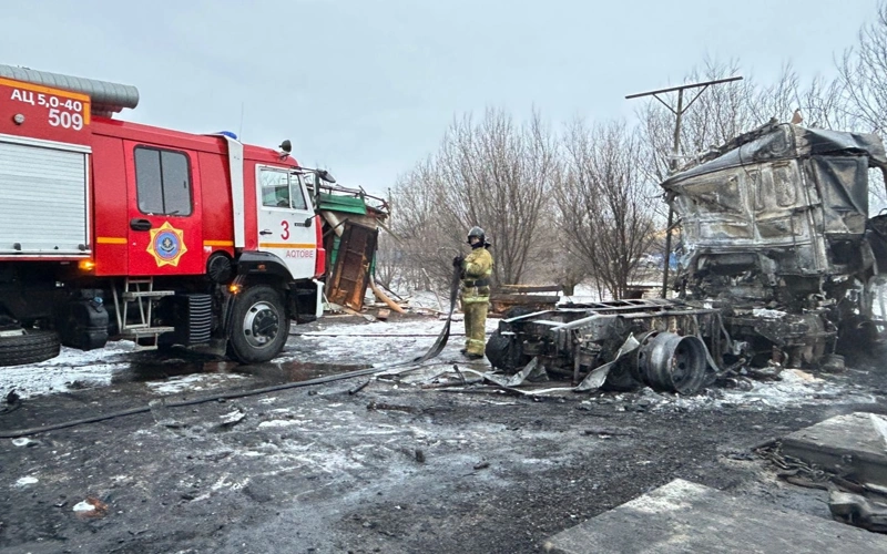 Взрыв на газовой заправке произошел в Актобе 
