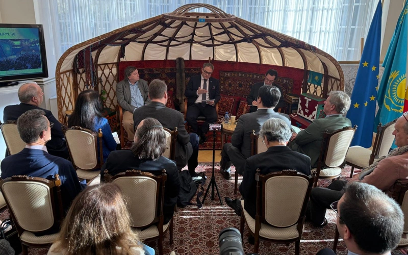Референдум по новой Конституции стал темой встречи «Shanyraq Dialogues» в Брюсселе