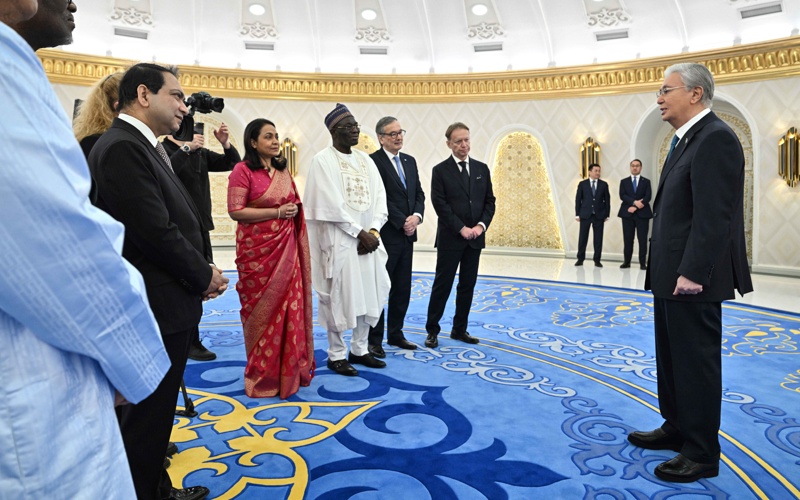 Qasym-Jomart Toqaev birqatar memlekettiń elshilerinen senim gramotalaryn qabyldady Qasym-Jomart Toqaev birqatar memlekettiń elshilerinen senim gramotalaryn qabyldady