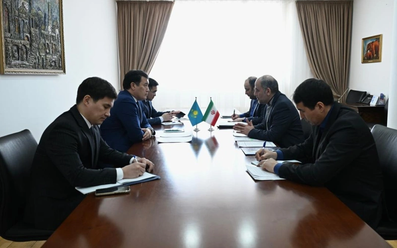 Kazakh Deputy FM receives Iranian Ambassador