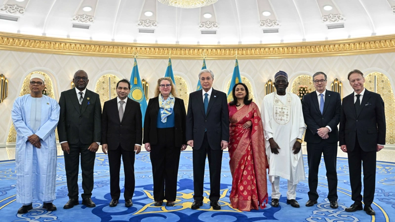 Ambassadors of eight countries present credentials to Kassym-Jomart Tokayev 