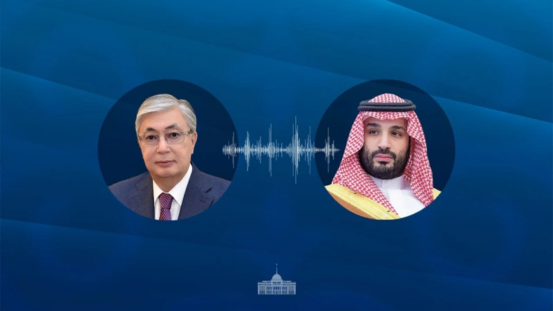 Kazakh President, Saudi Crown Prince discuss Middle East situation over phone 