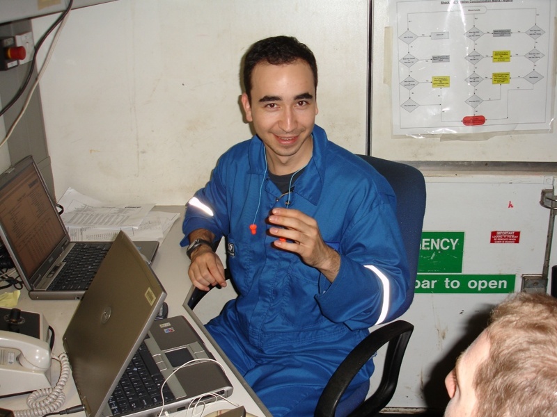 Тимур Бакиев на производстве