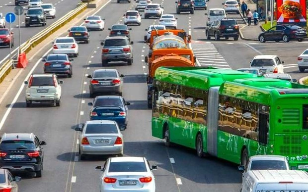 Автобус Алматы транспорт лето көлік жаз