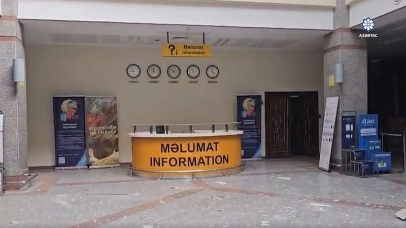 2 civilians injured as Iranian drone strikes Azerbaijan's Nakhchivan Airport 