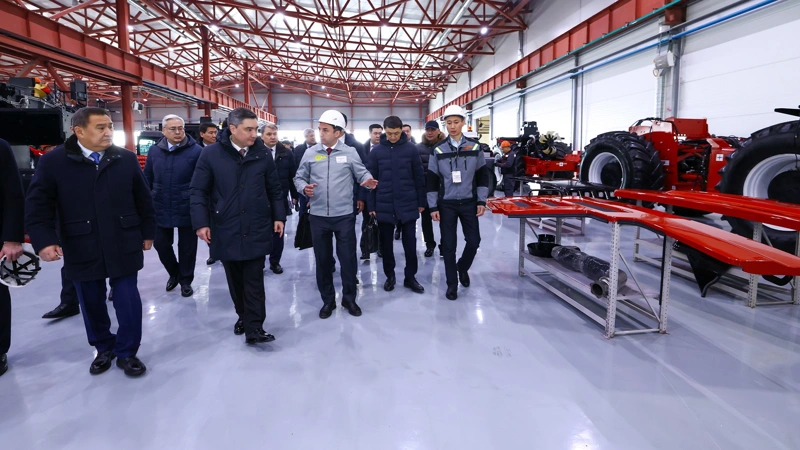 Bektenov tours new enterprises within industrial zone in Kokshetau 
