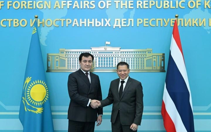 Kazakhstan, Thailand discuss deepening cooperation during inaugural political consultations 