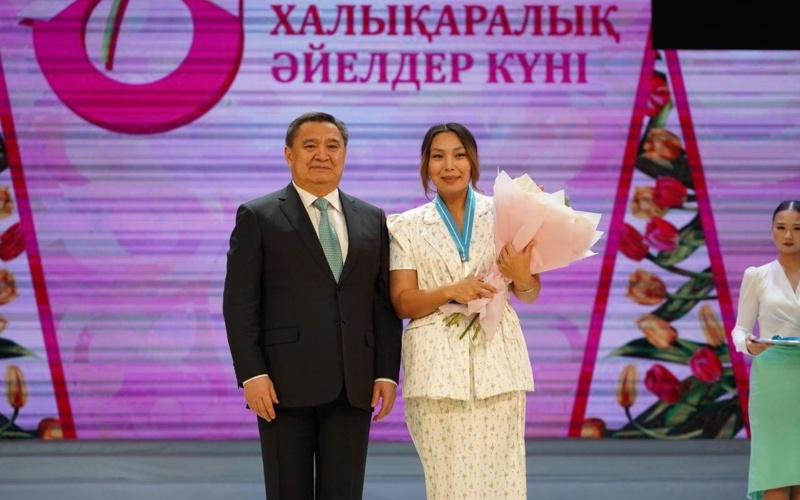 В Кокшетау отметили Международный женский день