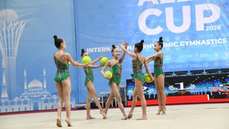 Astanada kórkem gımnastıkadan ALEM CUP halyqaralyq týrnırleriniń aýqymdy serııasy ótip jatyr