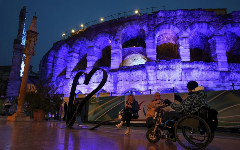 Verona Arena embraces accessibility for Paralympics opening ceremony