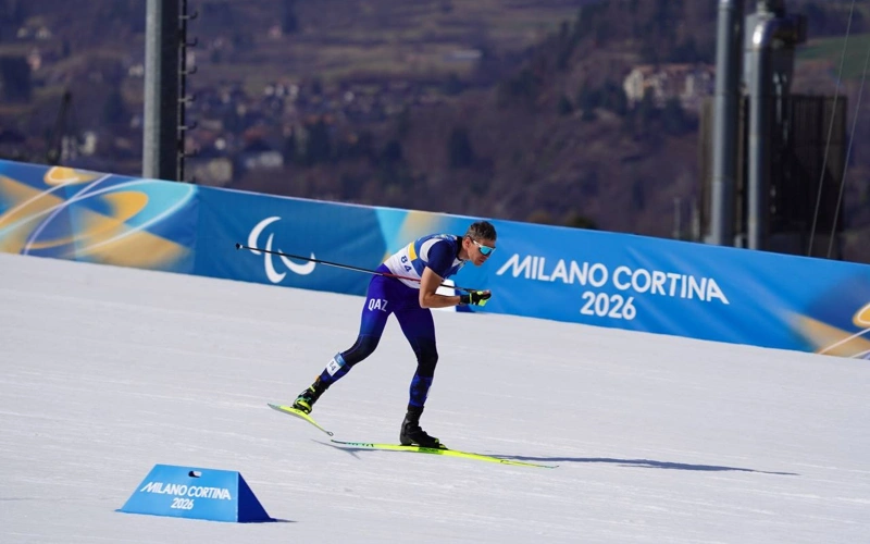 Kazakhstan’s biathlete Alexandr Gerlits 9th in men's standing sprint pursuit final at Paralympics 