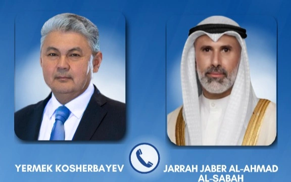 Kazakh FM urges diplomatic solution to regional conflict in phone talk with Kuwaiti counterpart 