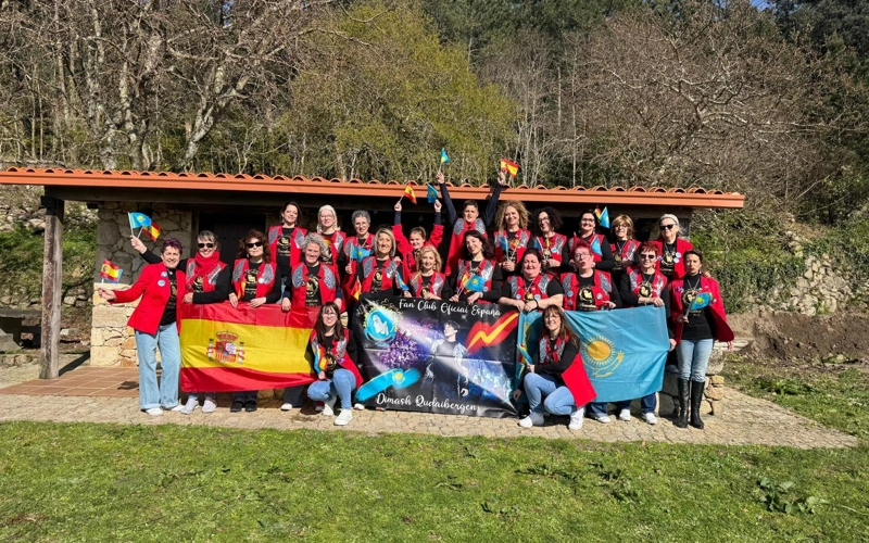 Galicia turns into Kazakh steppe: Dimash fans in Spain film birthday video