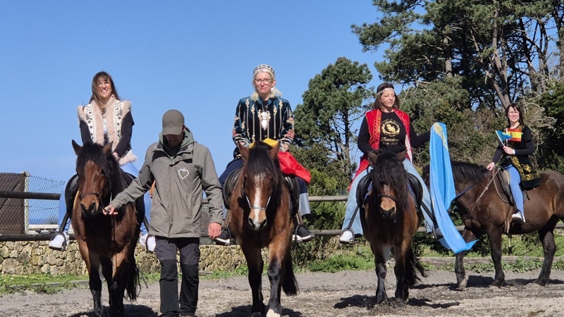 Galicia turns into Kazakh steppe: Dimash fans in Spain film birthday video 