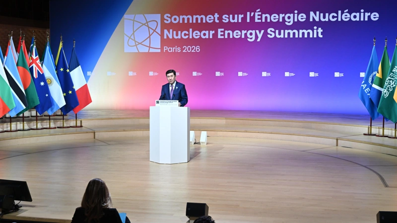 Kazakhstan joins 2nd International Nuclear Energy Summit, strengthens global nuclear security architecture