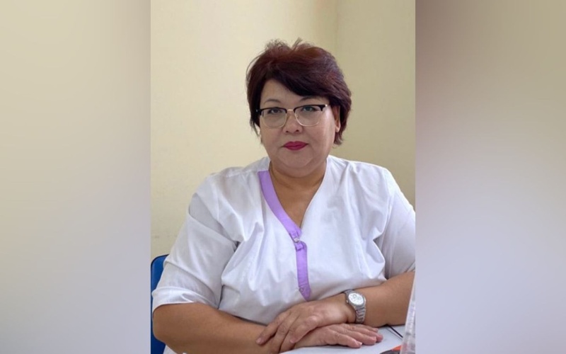 врач-инфекционист городской поликлиники № 36 Алматы Жанат Досбаева