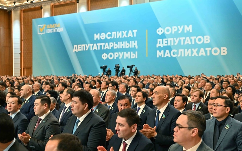 Qasym-Jomart Toqaevtyń máslıhat depýtattarynyń ІІІ respýblıkalyq forýmynda sóılegen sózi