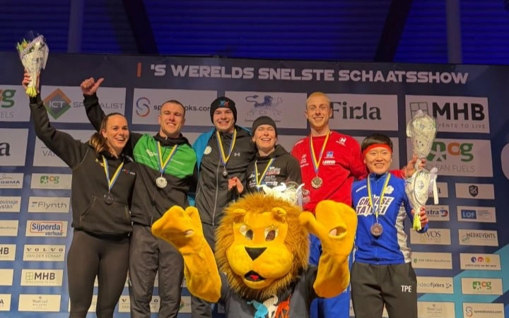Kazakhstan’s speed skater wins “De Zilveren Bal” tournament in the Netherlands