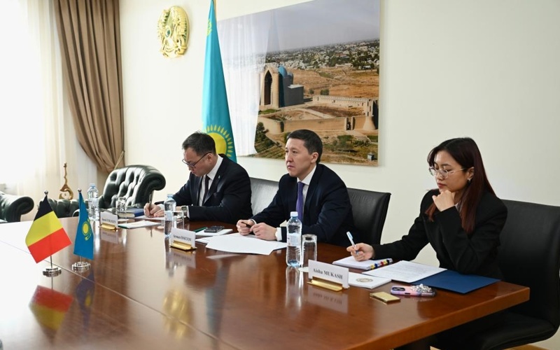 Kazakhstan, Belgium hold political consultations in Astana