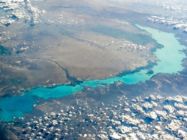 Казахстанцам показали новые кадры Балхаша из космоса