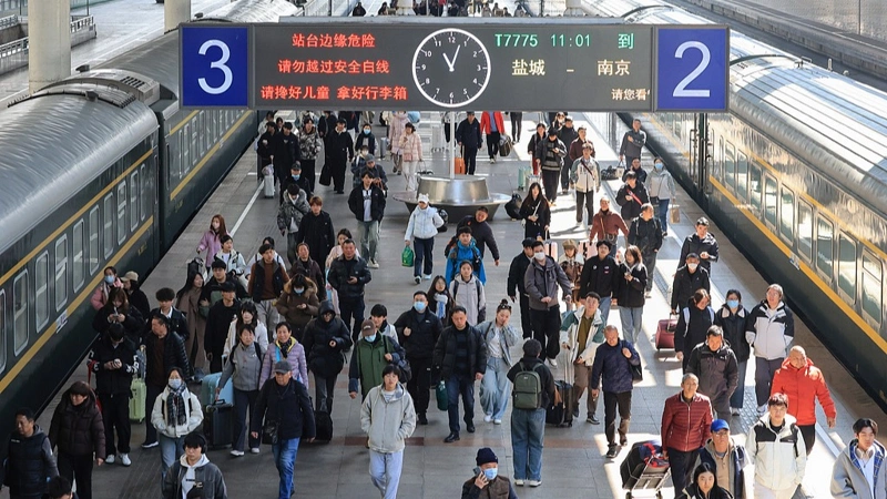China's 2026 Spring Festival travel rush sees record 9.4 billion trips