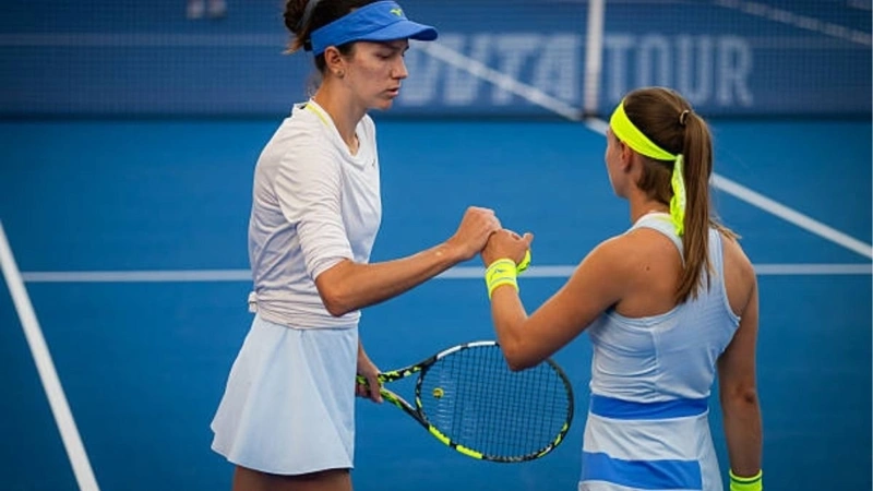 Anna Danilina breaks into the Indian Wells tournament doubles final