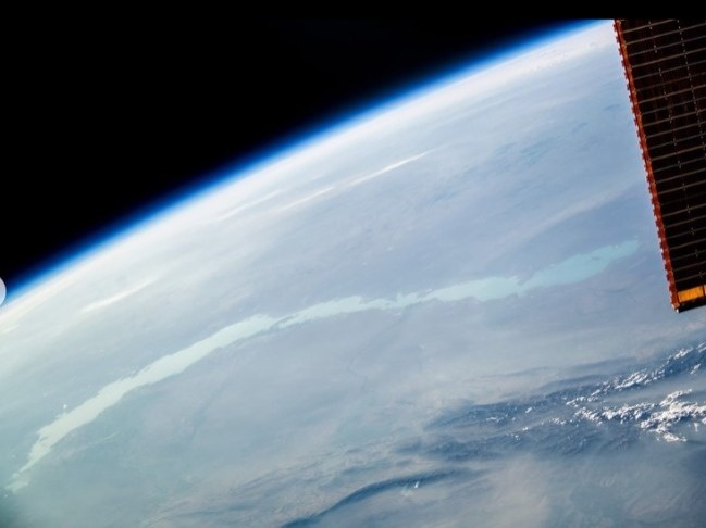 новые кадры Балхаша из космоса